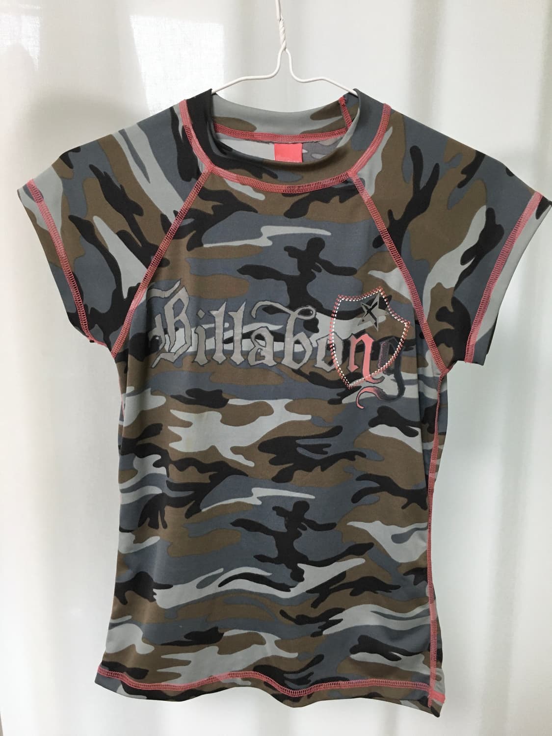 Y2K Vintage Camo T-shirt 상품이미지1