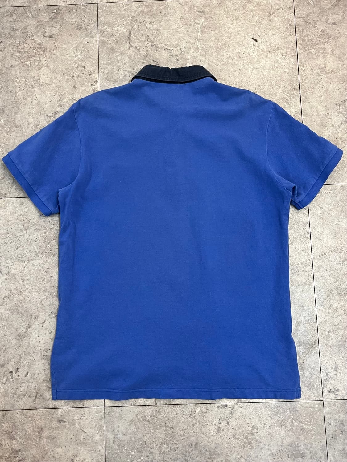 폴로 랄프로렌 빅포니 반팔 카라티 블루 L #csz3151 상품이미지8