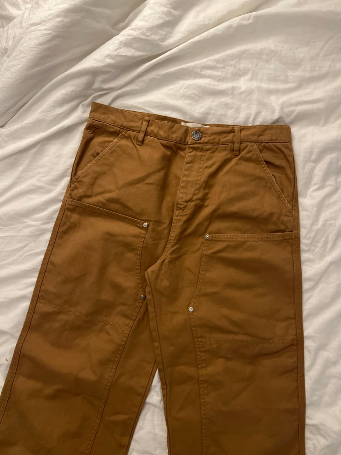 fivefourfive 와이드 베기핏 더블니 sz M 상품이미지1