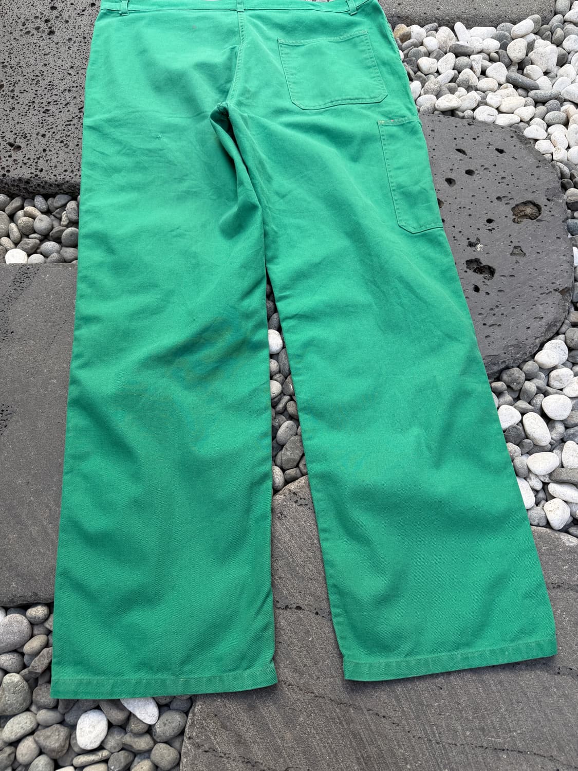 1980s GREEN FRENCH WORK PAINTER 프렌치워크팬츠 상품이미지10