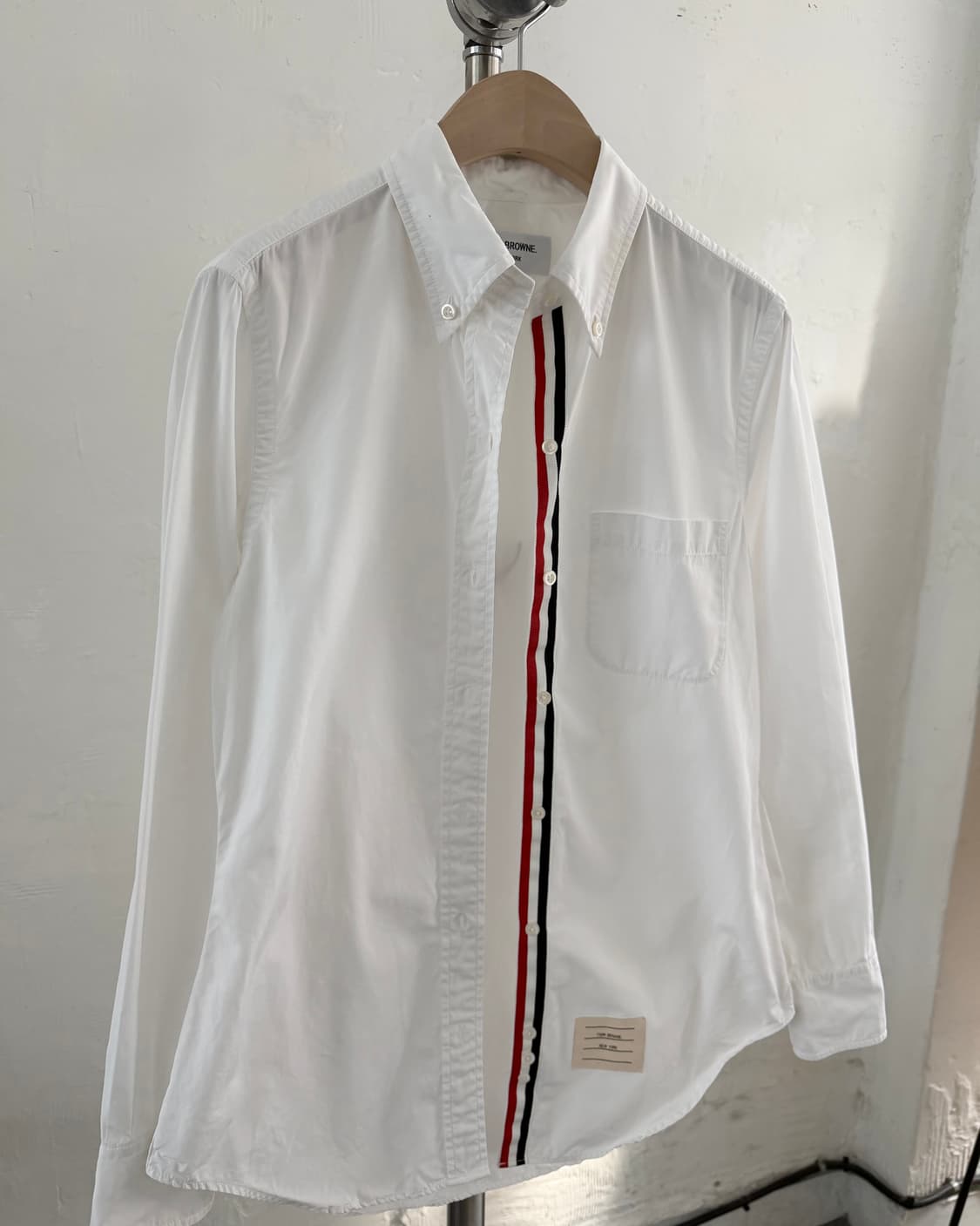 Thom Browne 톰브라운 화이트 포플린 셔츠 상품이미지6