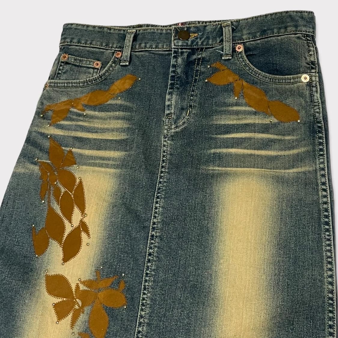 Crojin denim skirt  상품이미지2