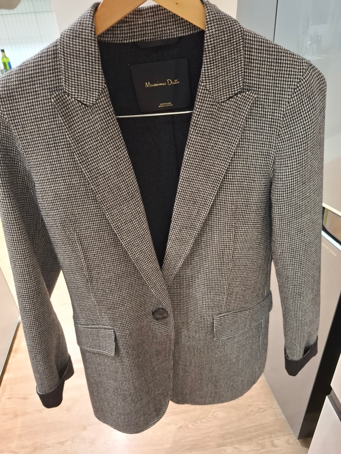 마시모뚜띠 34 체크 블레이저  상품이미지5