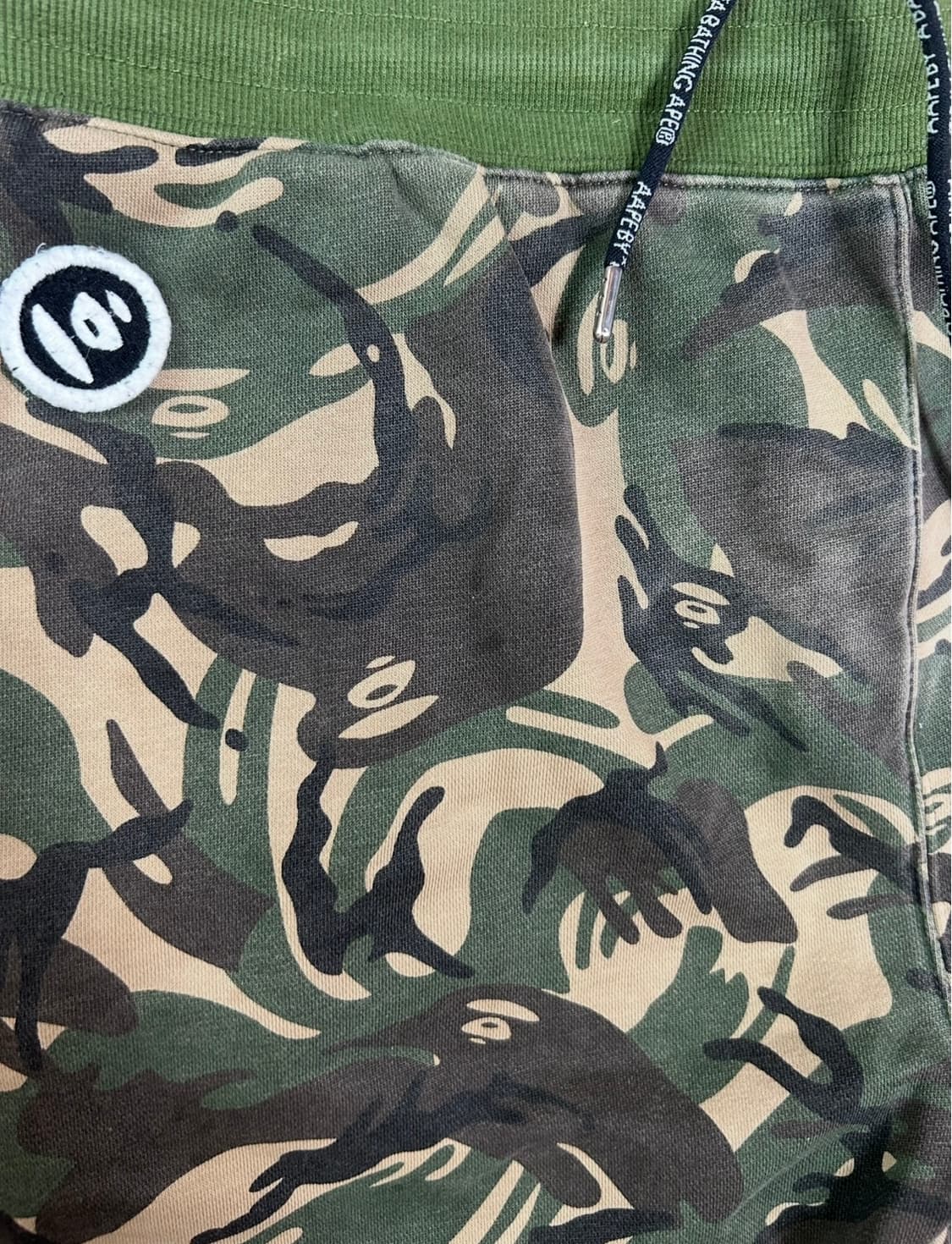 에이프 카모 트레이닝 팬츠 xl 상품이미지2