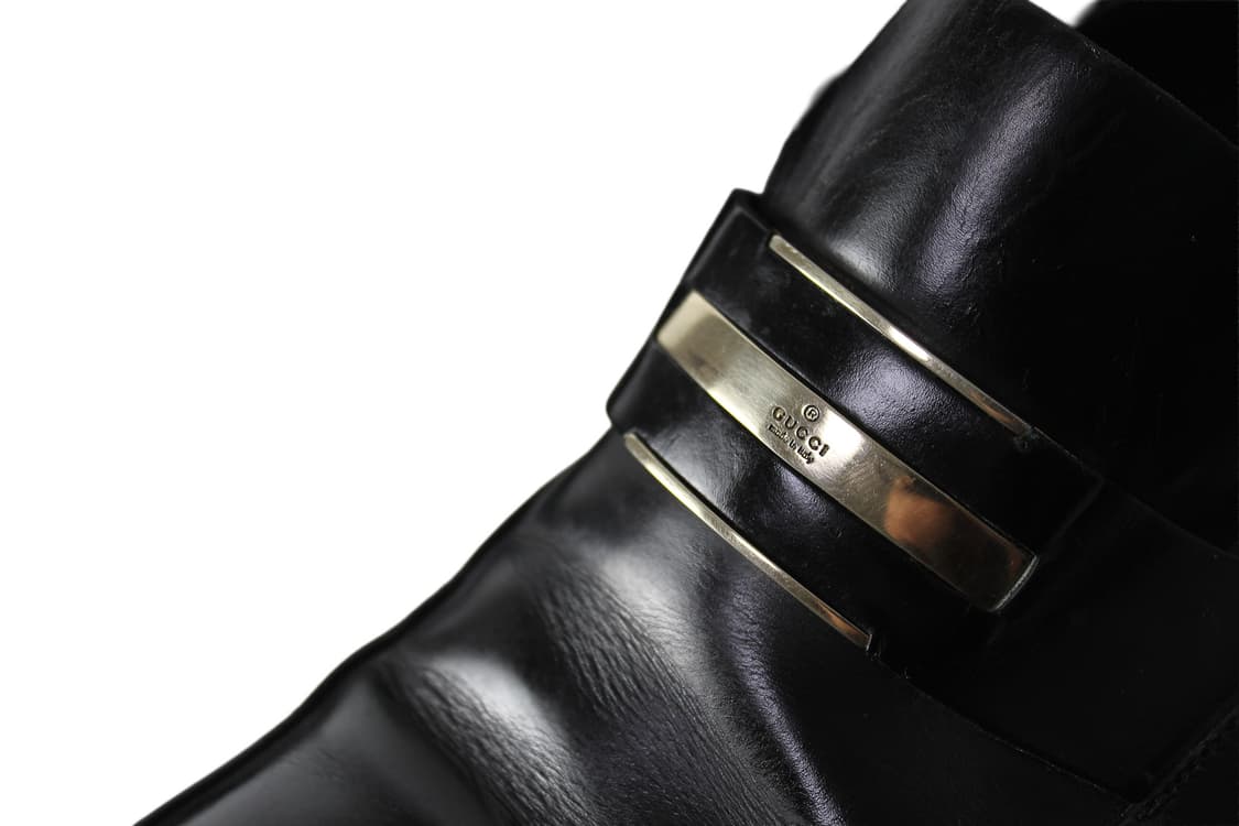 2000s Gucci 구찌 스틸 플레이트 로퍼 상품이미지3