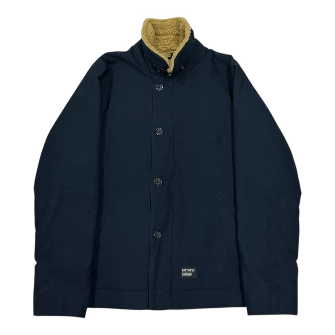 칼하트 WIP 양털 쉐르파 쉐필드 자켓 네이비 S 상품이미지1