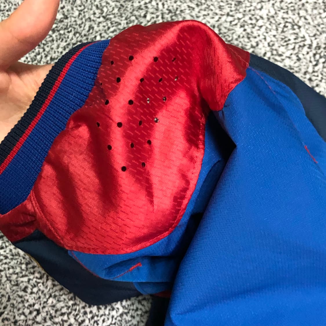 아디다스 제펜 프로페셔널 블록코어 반팔 웜업 상품이미지4