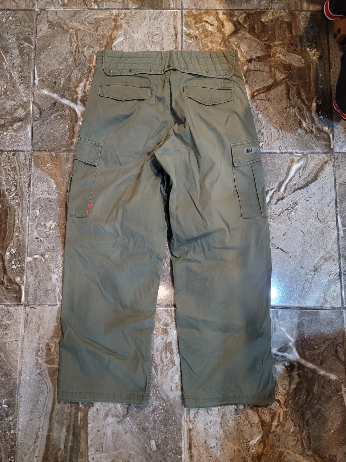 더블탭스 m65 올리브 카고팬츠  상품이미지2