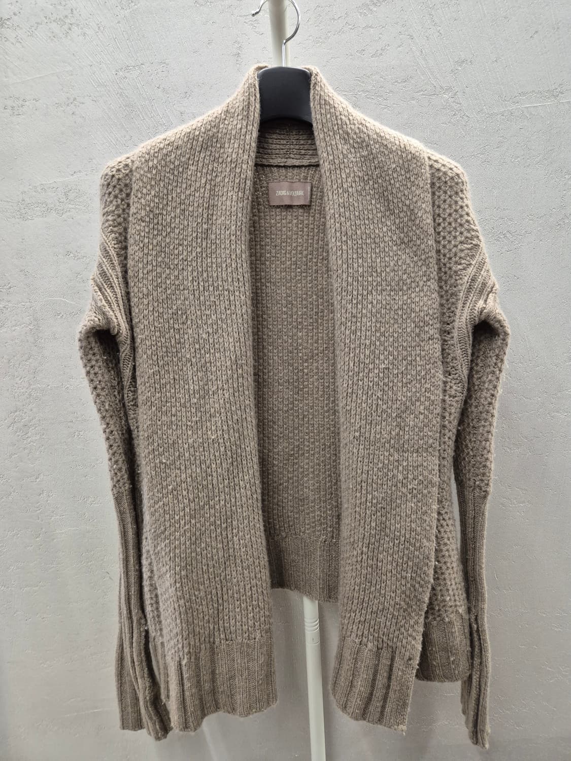 쟈딕 앤 볼테르 숄 가디건 브라운 S 상품이미지2