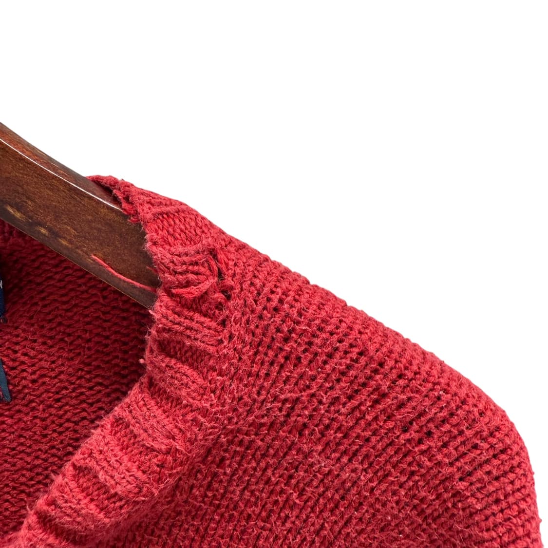 [L] 폴로 랄프로렌 레드 코튼 니트 상품이미지7