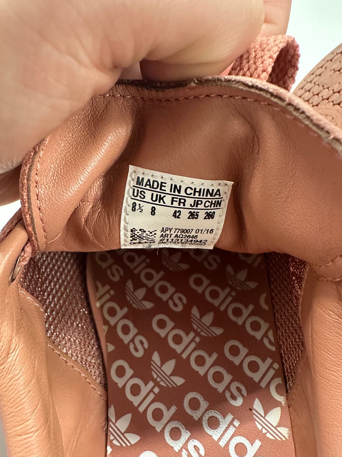 라프시몬스 X 스탠스미스 핑크 상품이미지6