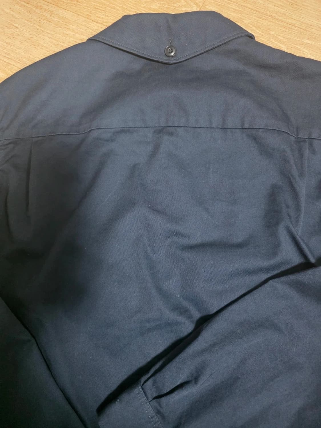 유니클로 x 르메르 포켓 셔츠 자켓 네이비 S 상품이미지7