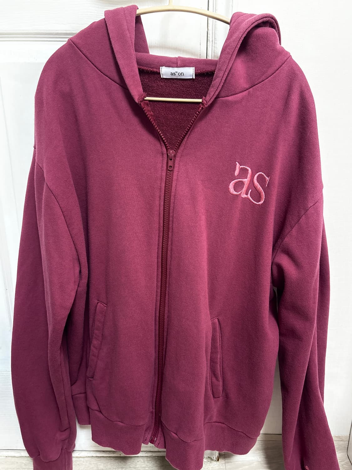 애즈온 후드집업 상품이미지1