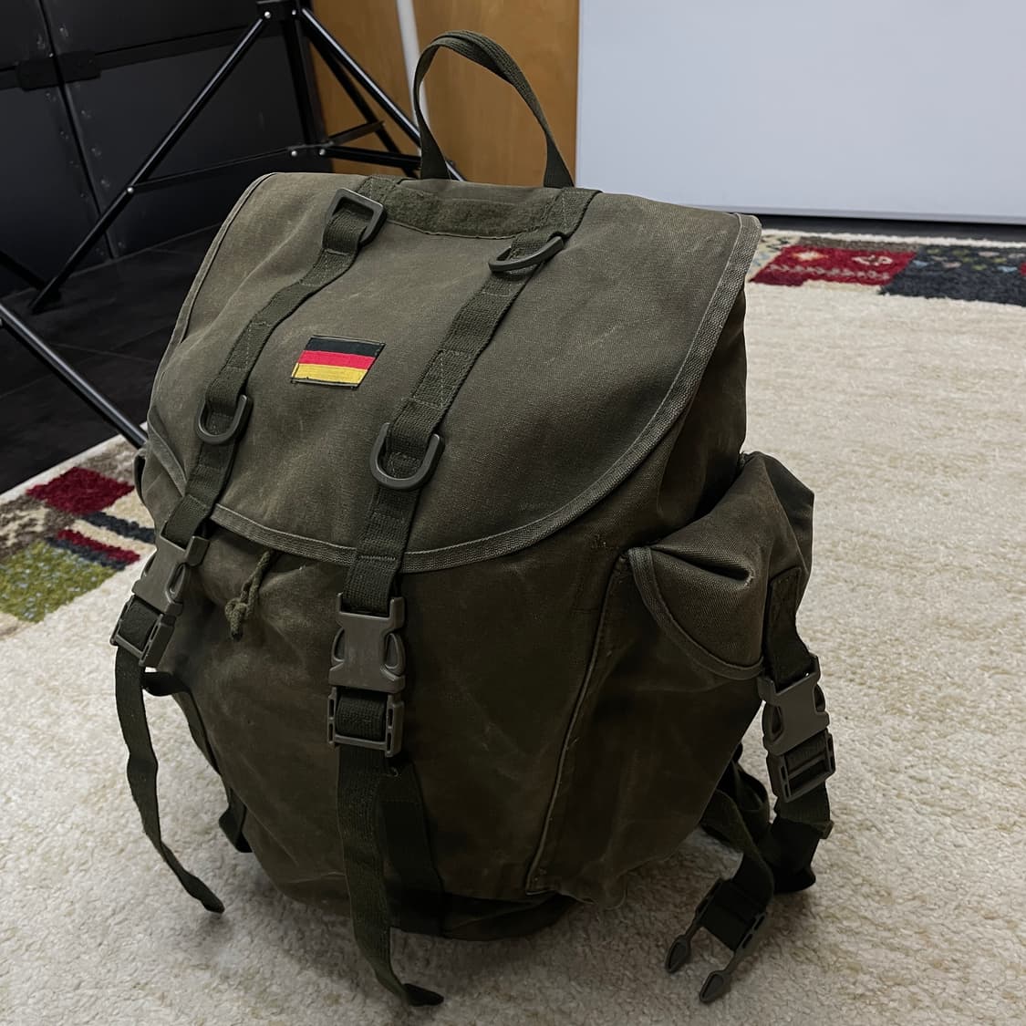 독일군 오리지널 빈티지 밀리터리 백팩 (spekon) 상품이미지4