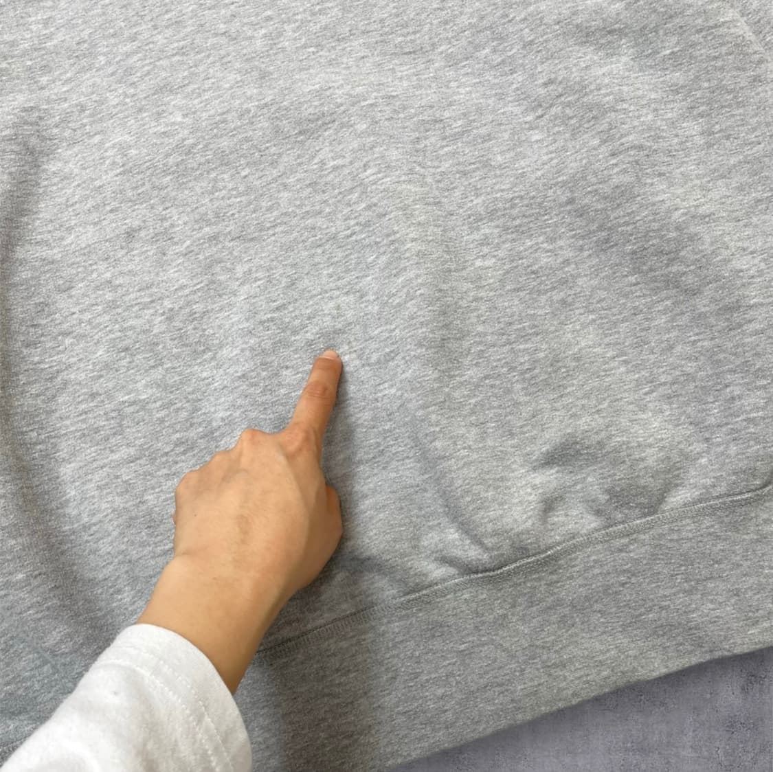 폴로 랄프로렌 그레이 포니로고 기모 맨투맨 XL 상품이미지5