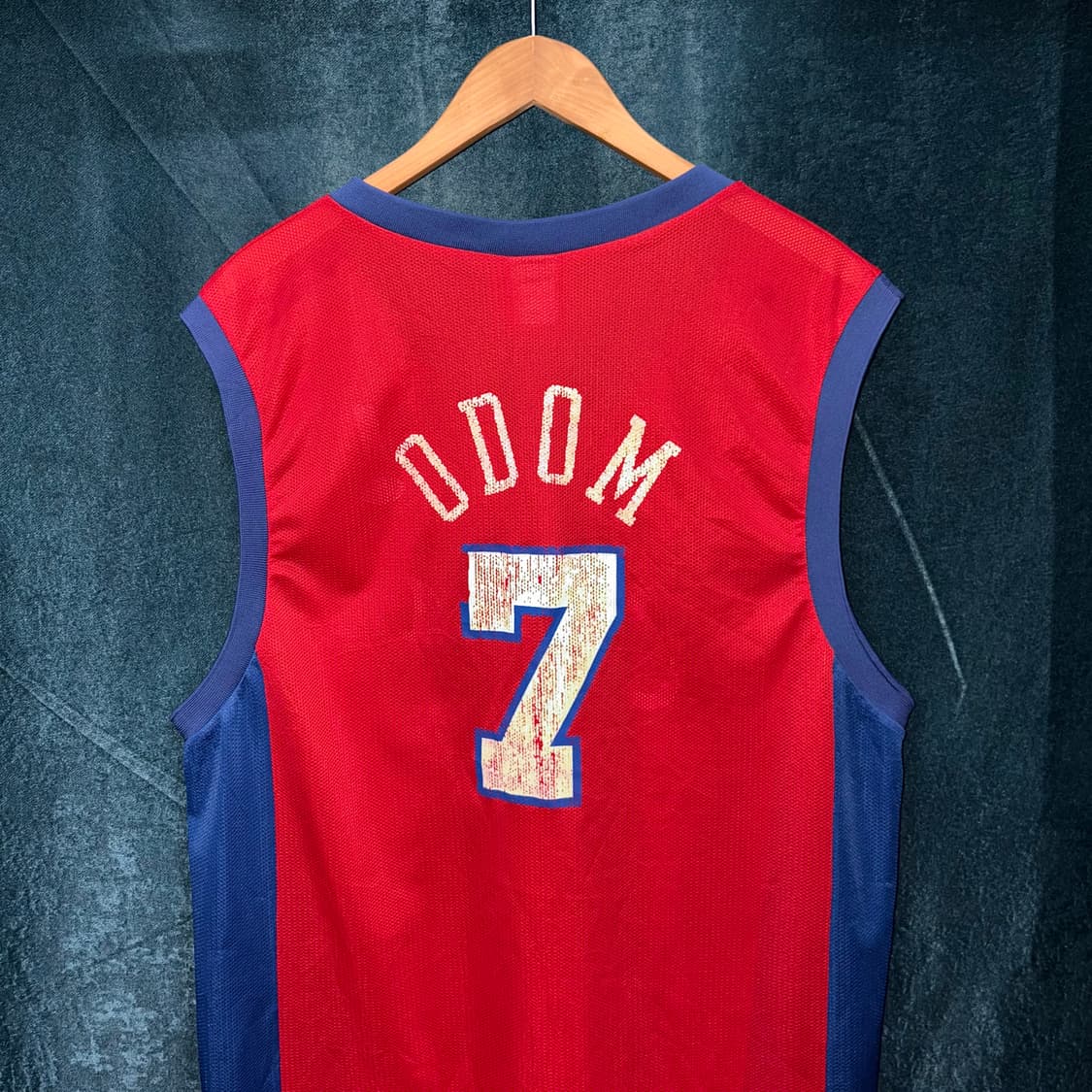 (XL) 90s 챔피온 라마오덤 클리퍼스 농구 져지 상품이미지4