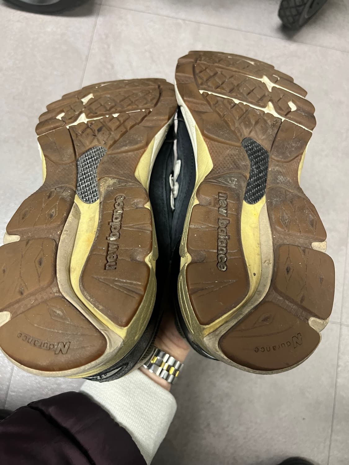 뉴발란스 991.9 UK 캐비어앤보드카 US8 (M9919CV) 상품이미지6