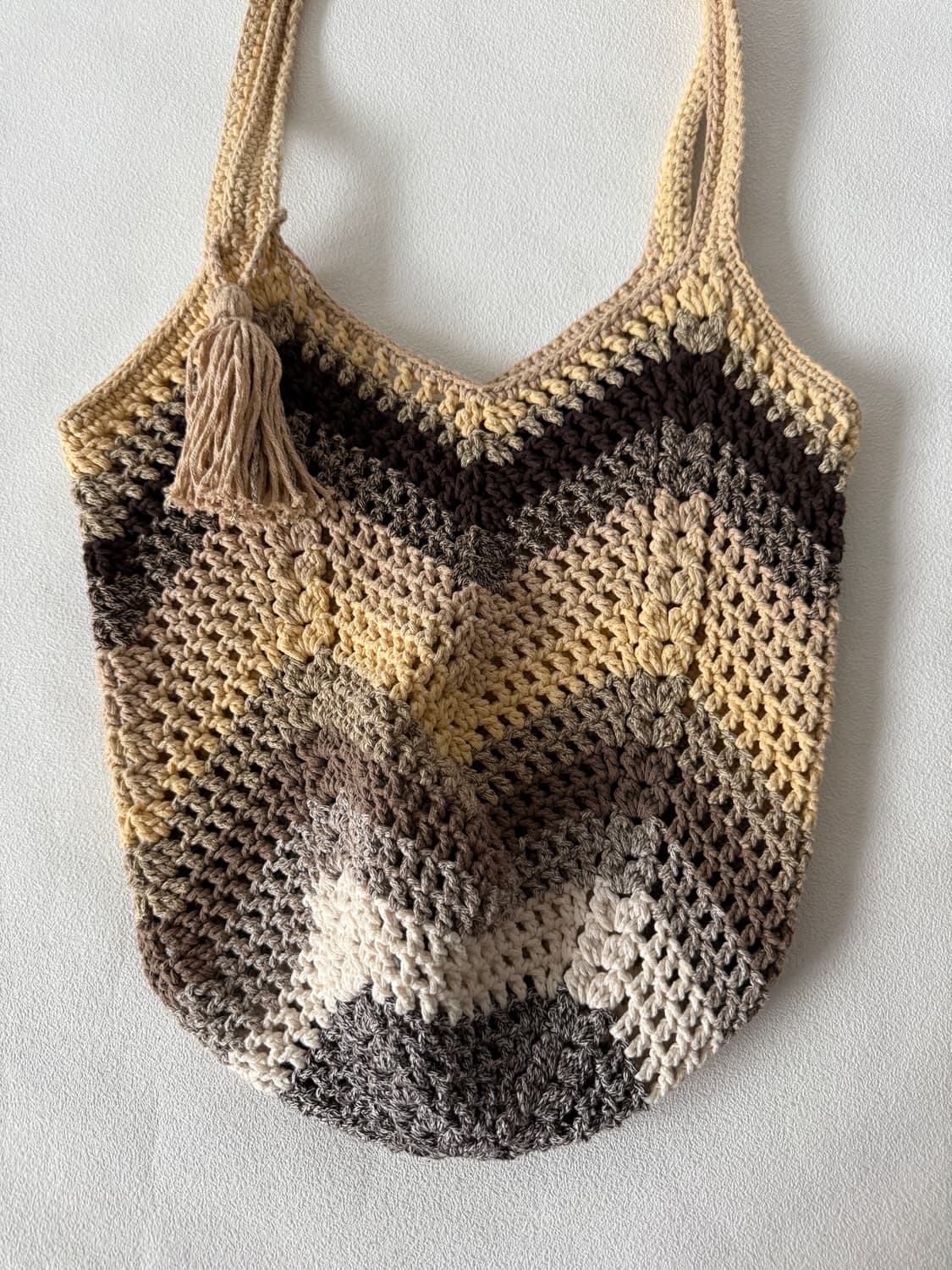 Pre owned 니트 숄더백 상품이미지3