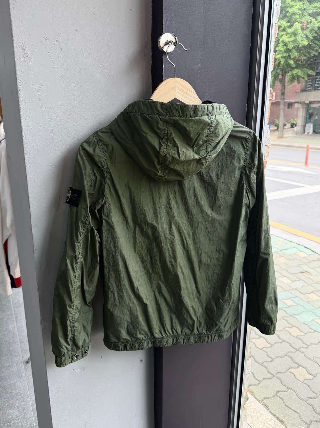 12Y.44~55/ 스톤아일랜드 나일론쉘 바람막이 자켓 상품이미지6