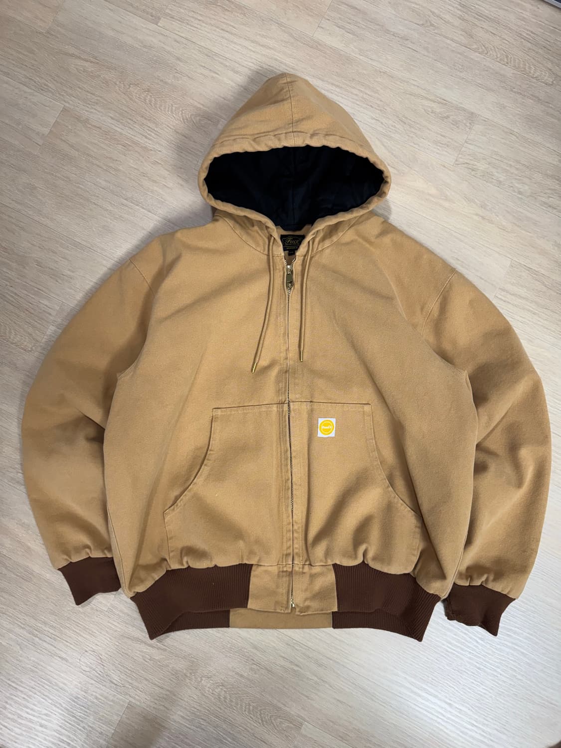 fuct 퍽트 렌치 후드 자켓 브라운 XXL 상품이미지1