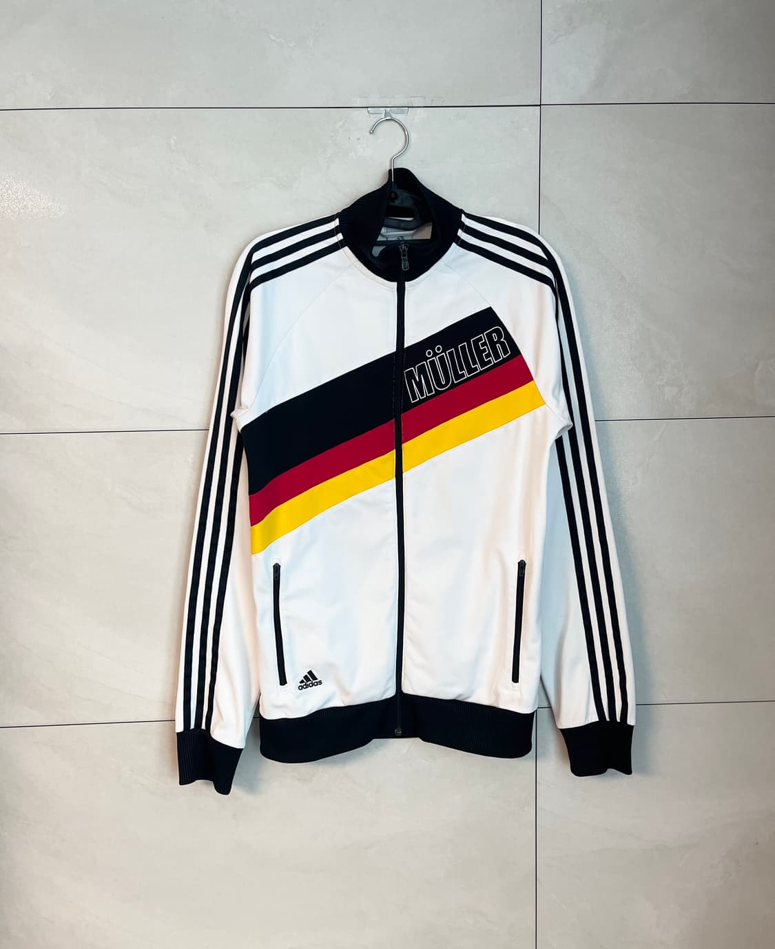 아디다스 극희귀 독일 뮐러 흰,검 대장 져지 [95]  상품이미지1