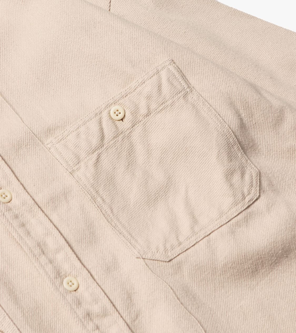 BEAMS - CUT OFF EASY SHIRT 상품이미지5