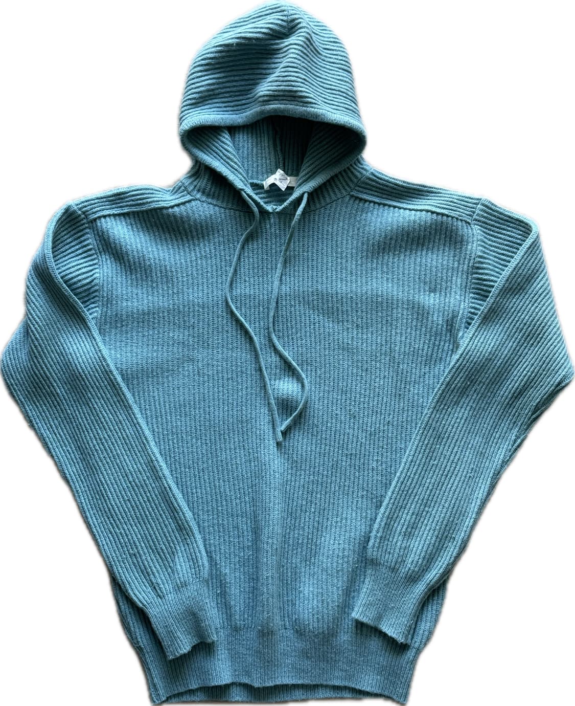 월스와일무즈먼츠 니트 후드 스카이블루 2사이즈 상품이미지1