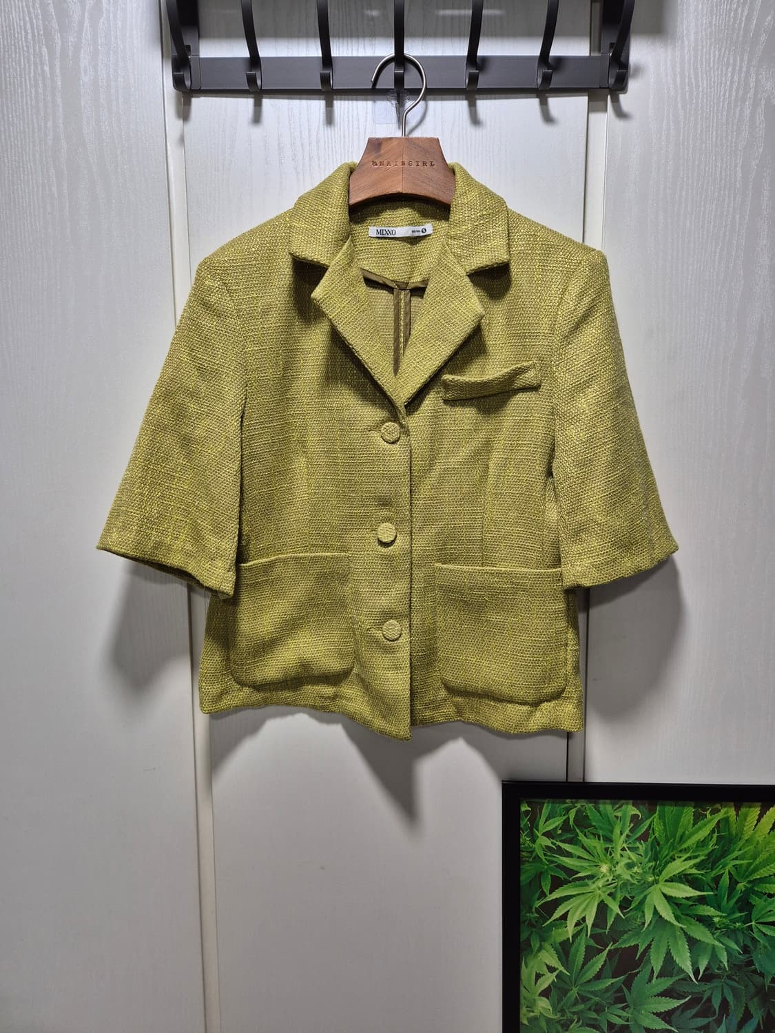 (세일)(새상품)MIXXO 트위드 반팔 자켓 상품이미지1