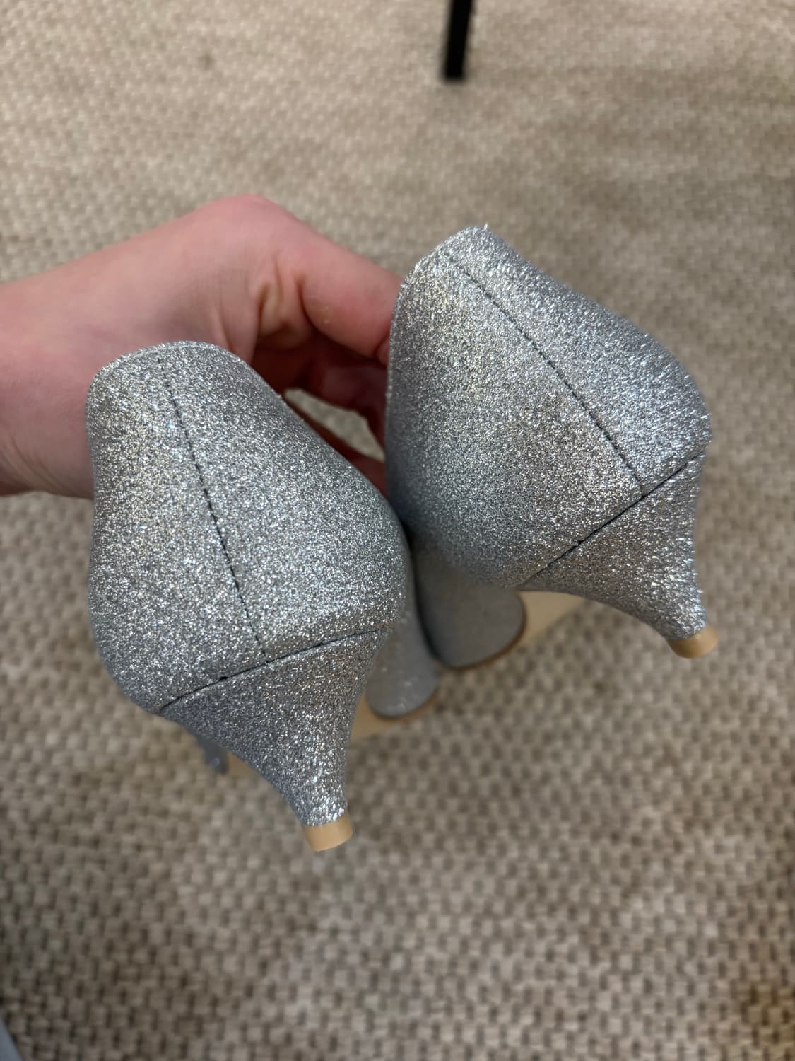 마이아이코 구두 실버 250 새상품 상품이미지3