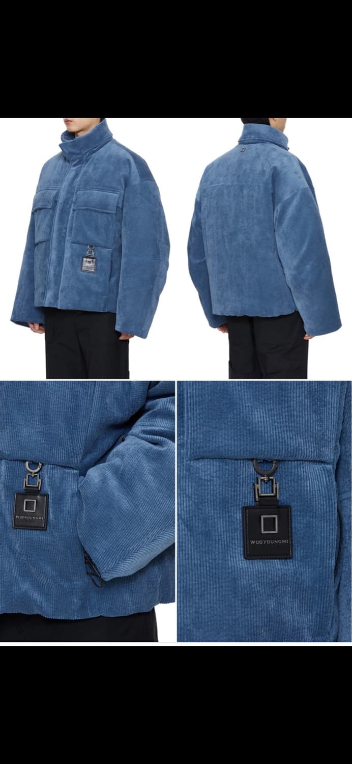 우영미 / 코듀로이 구스 다운 점퍼 22FW / 48 상품이미지2