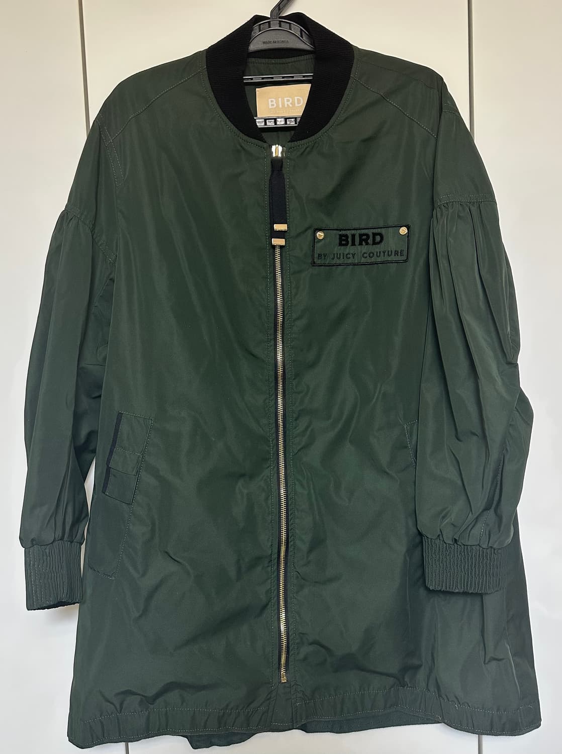 쥬시꾸뛰르 버드 봄버 자켓 그린 상품이미지2