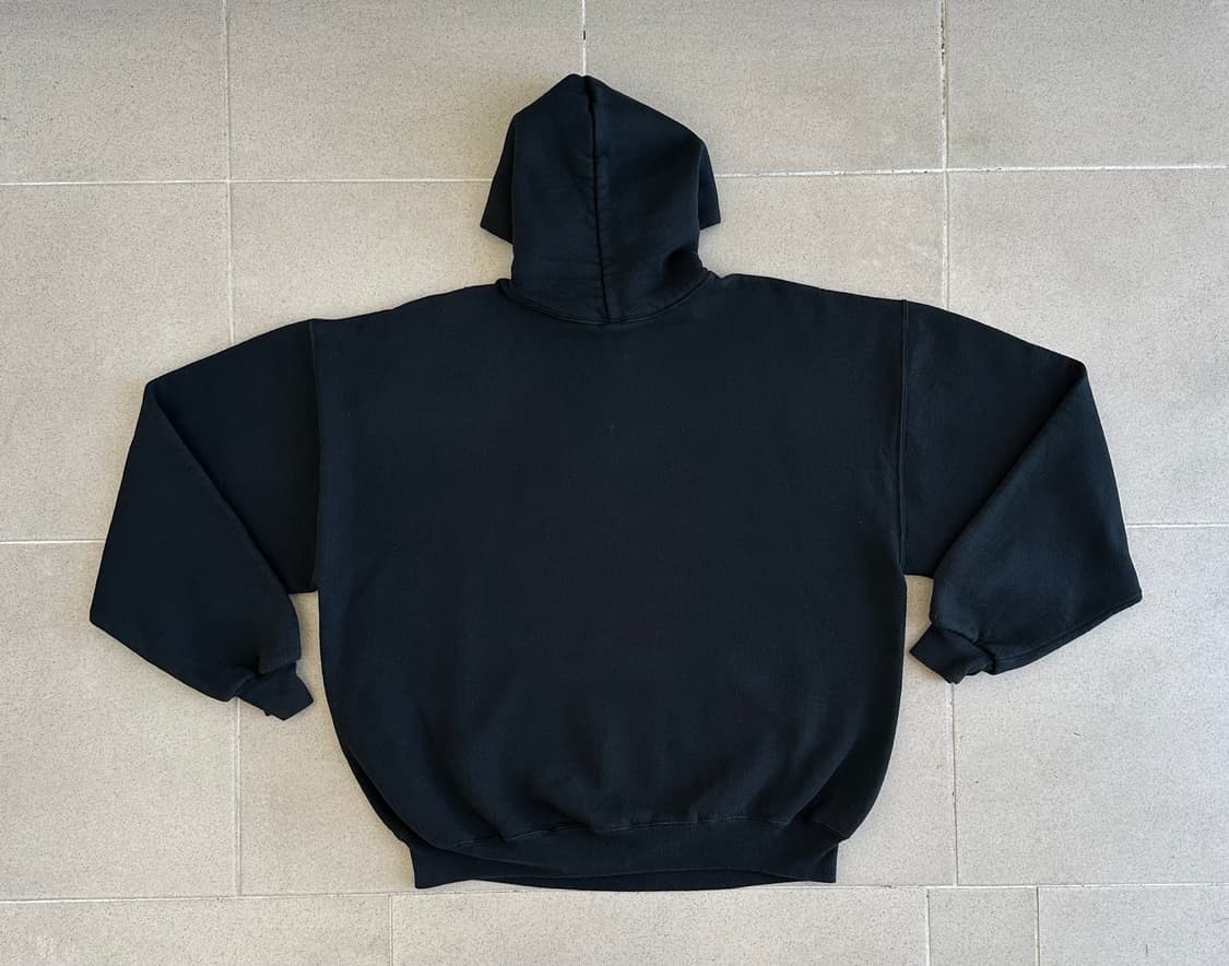 90s 빈티지 러셀 후드 블랙 XXL 상품이미지2