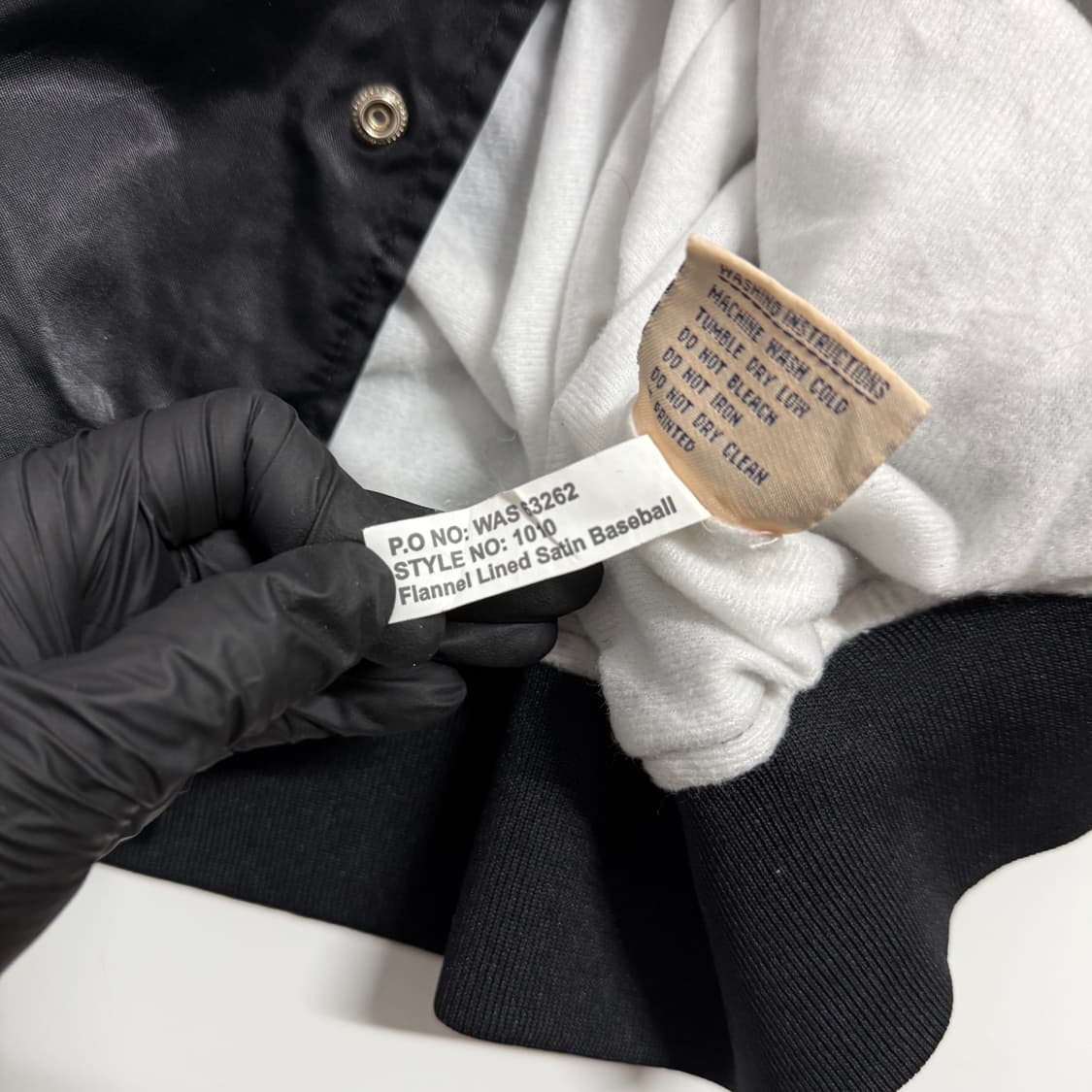 쉐보레 콜벳 사틴 베이스볼 자켓 상품이미지7