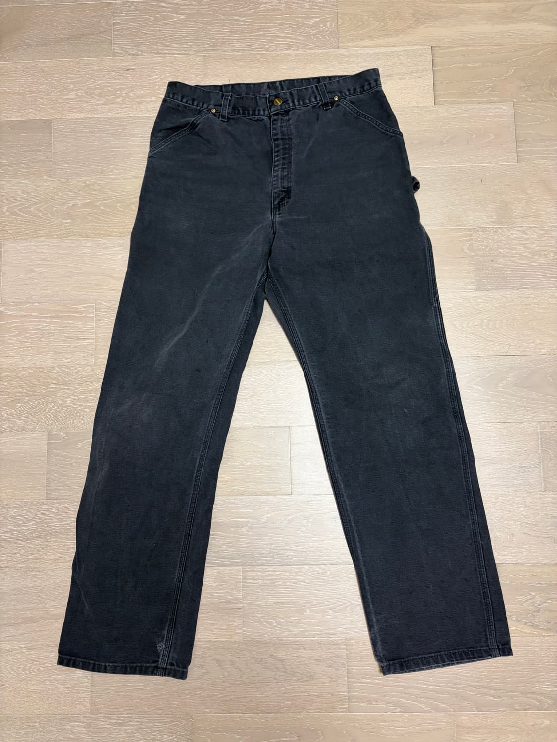 빈티지 칼하트 싱글니 블랙 made in usa🇺🇸 상품이미지1