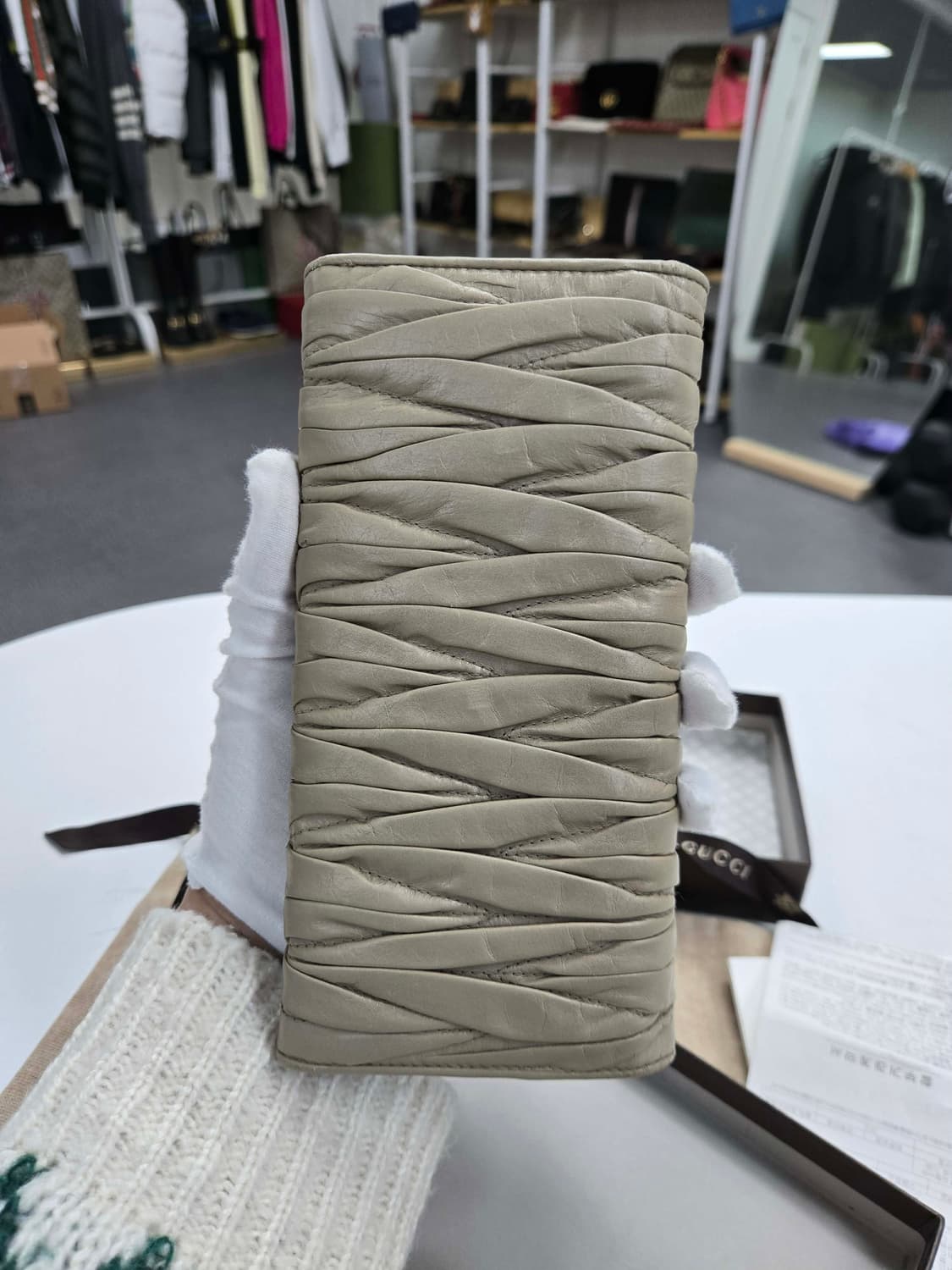 [40%할인] 미우미우 마테라쎄 장지갑 상품이미지2