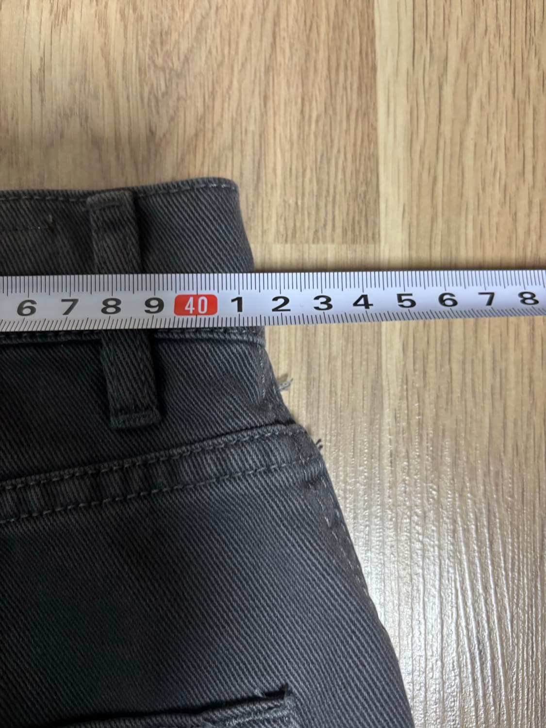 [32] 자라 벌룬핏 진 네이비 0621/300 상품이미지6