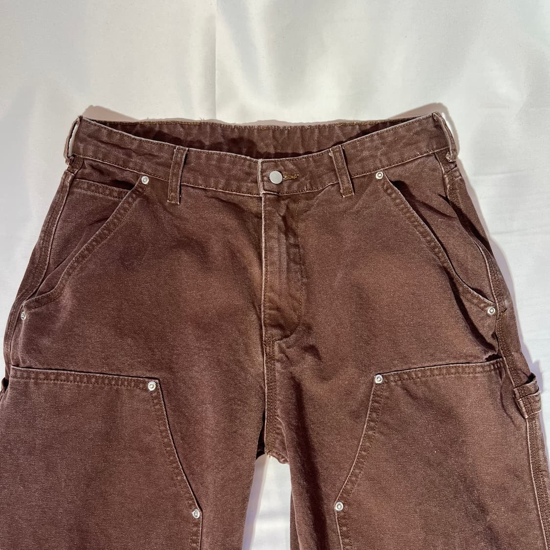 [S]감마갤러리 13.5OZ 더블니 카팬터 워크 팬츠 상품이미지2