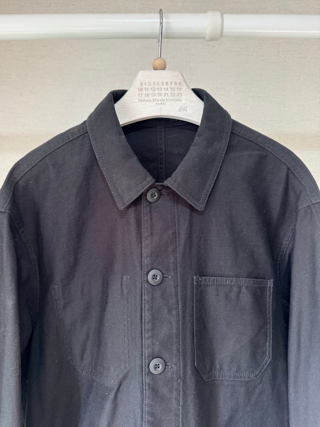 [미품] 재팬 백사틴 프렌치 워크 재킷 상품이미지3