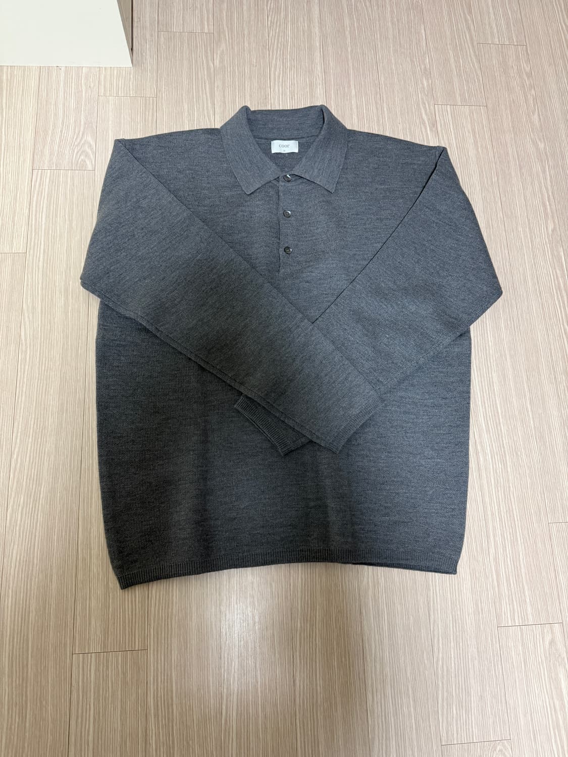 쿠어 카라긴팔니트 m 새상품 상품이미지1