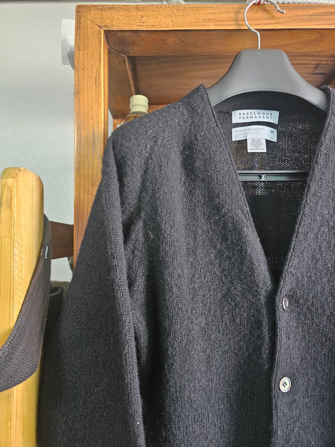 (새거) 스코틀랜드×EASTLOGUE 이스트로그 퍼머넌트 쉐기독 가디건  상품이미지2