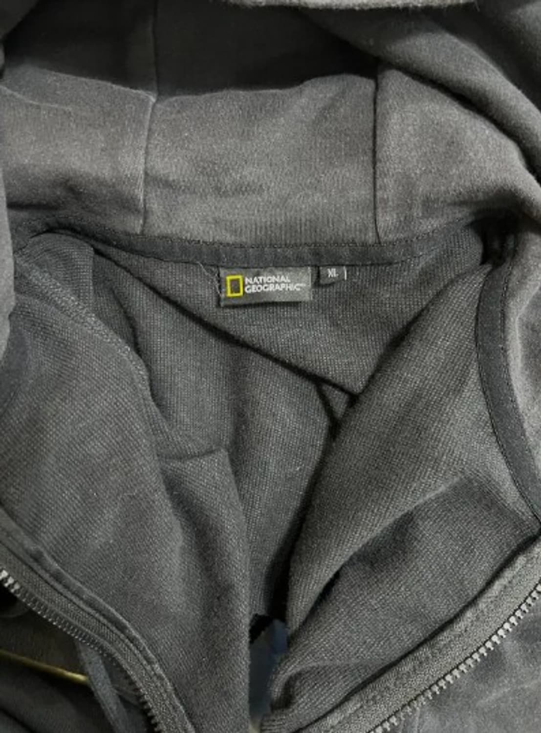 내셔널지오그래픽 남성 블랙 후드집업점퍼 XL 상품이미지4