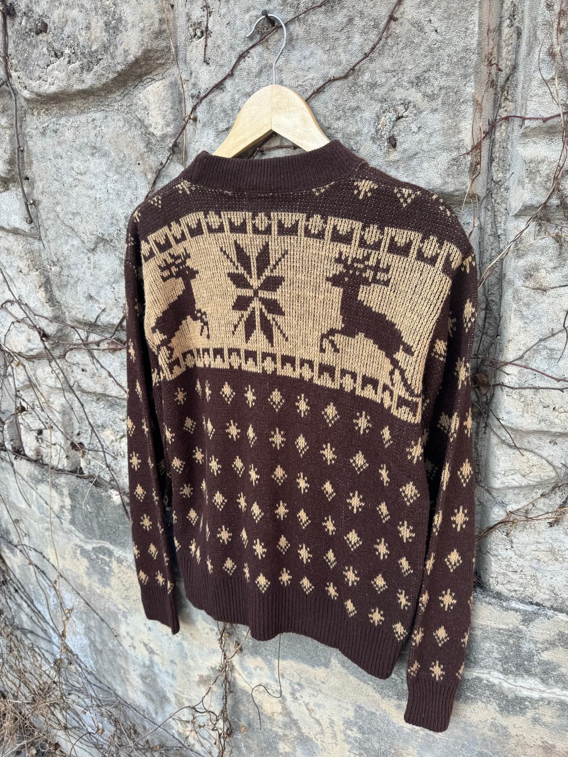 90s sir buy usa 빈티지 노르딕 패턴 니트 상품이미지4