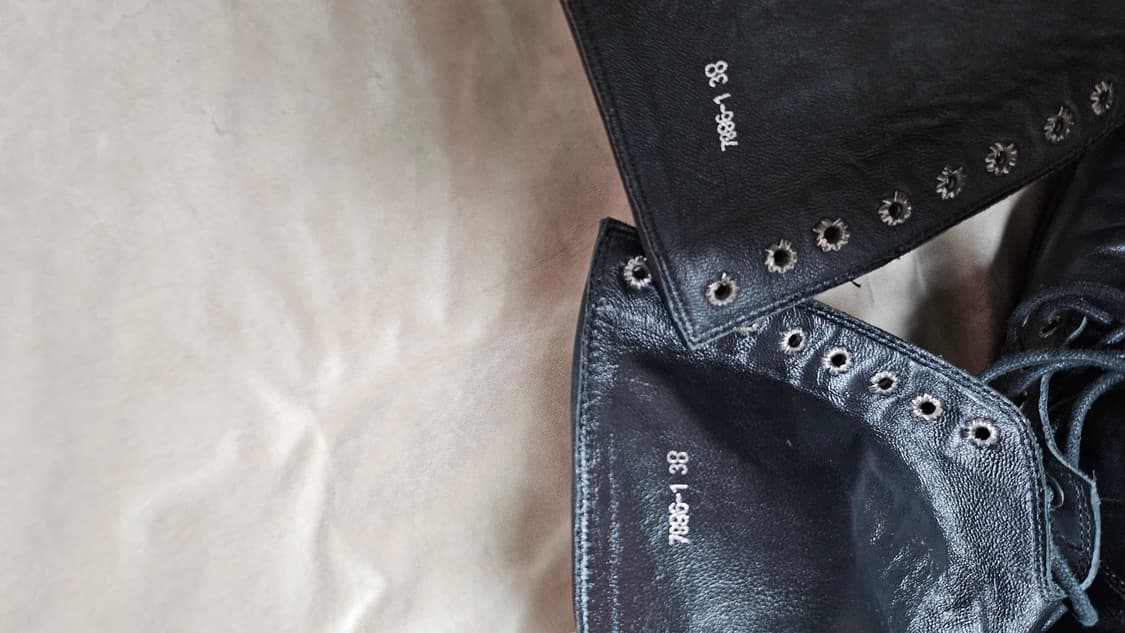 릭 오웬스 아카이브 컴뱃 부츠 사이즈 38 상품이미지6