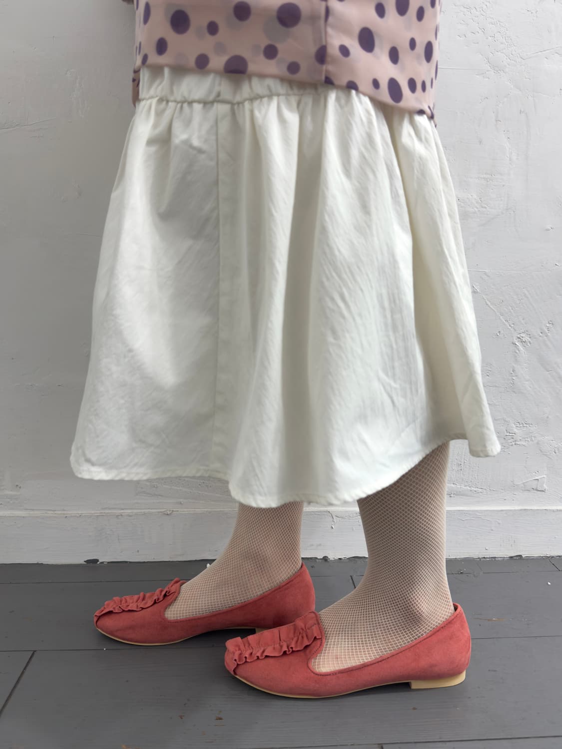 frill suede shoes 상품이미지5