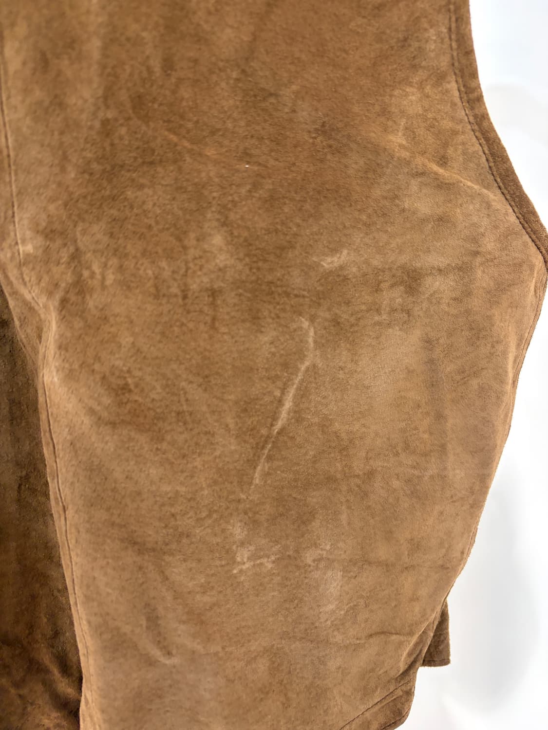 CHEVIOT suede vest 상품이미지6