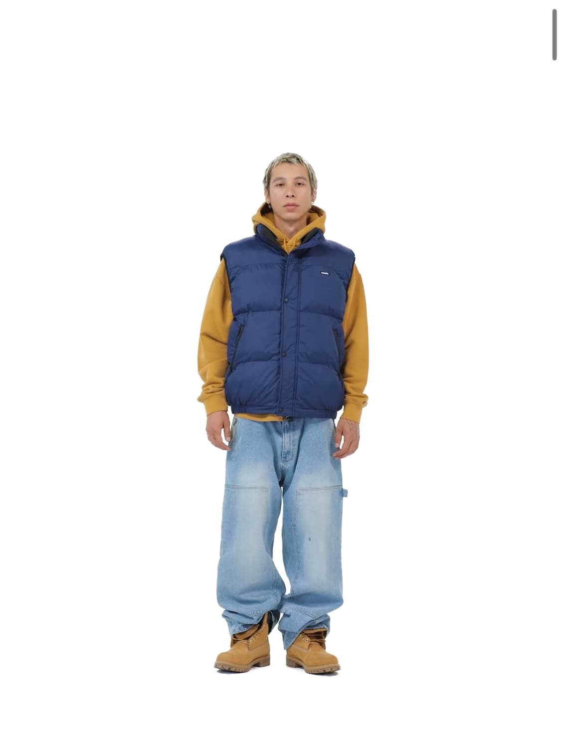 위캔더스 패딩조끼 패딩베스트 PUZZLE PUFFER VEST 상품이미지1