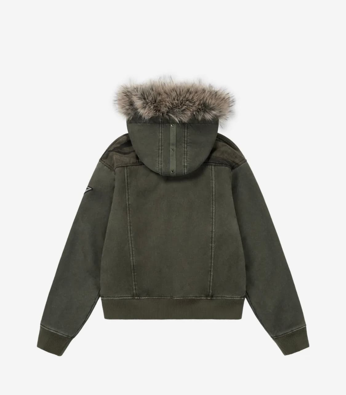 Aakam Fur Camo Contrast jacket 상품이미지2