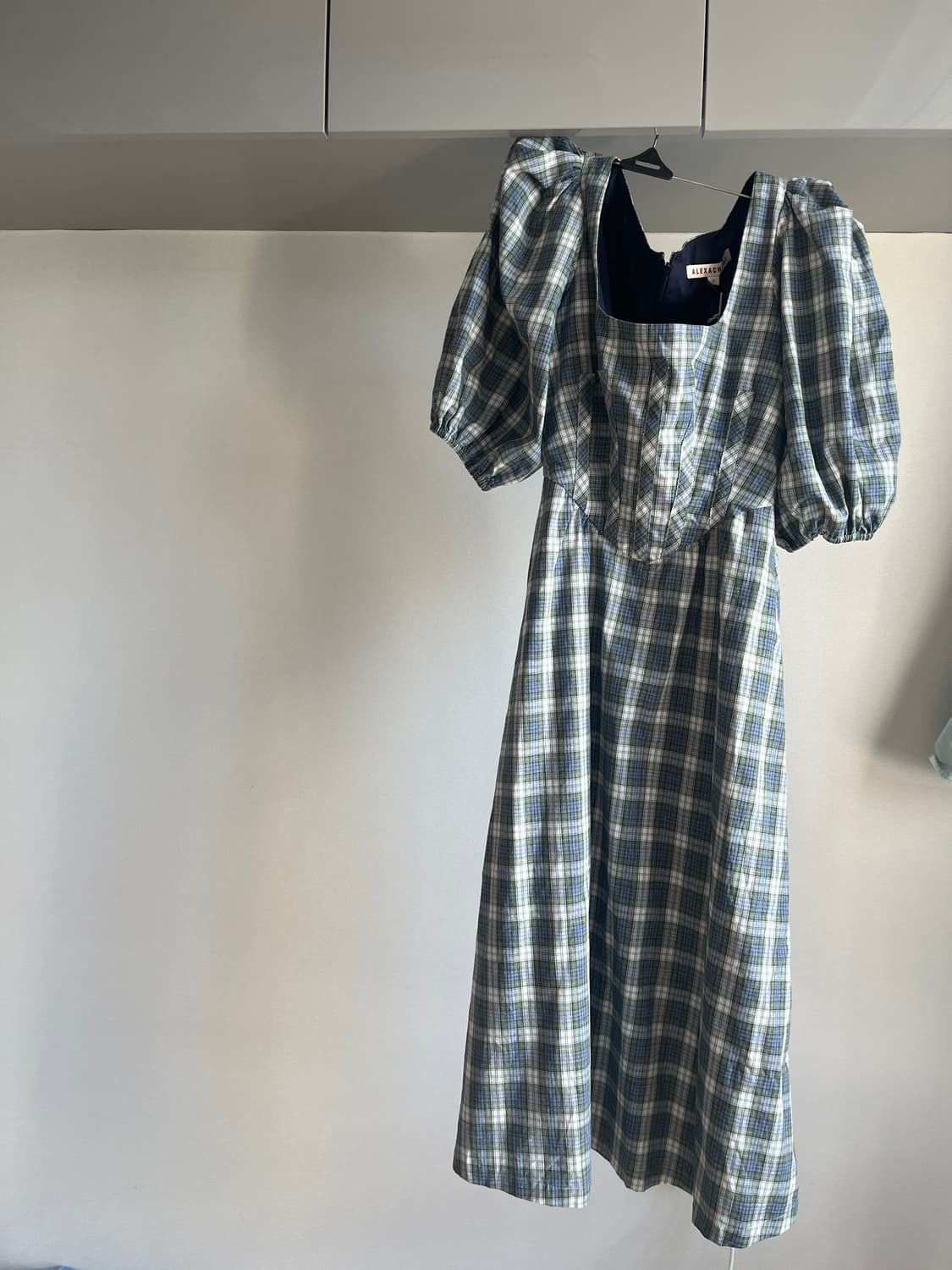 Alexa chung check dress uk6 알렉사청 체크원피스 상품이미지4