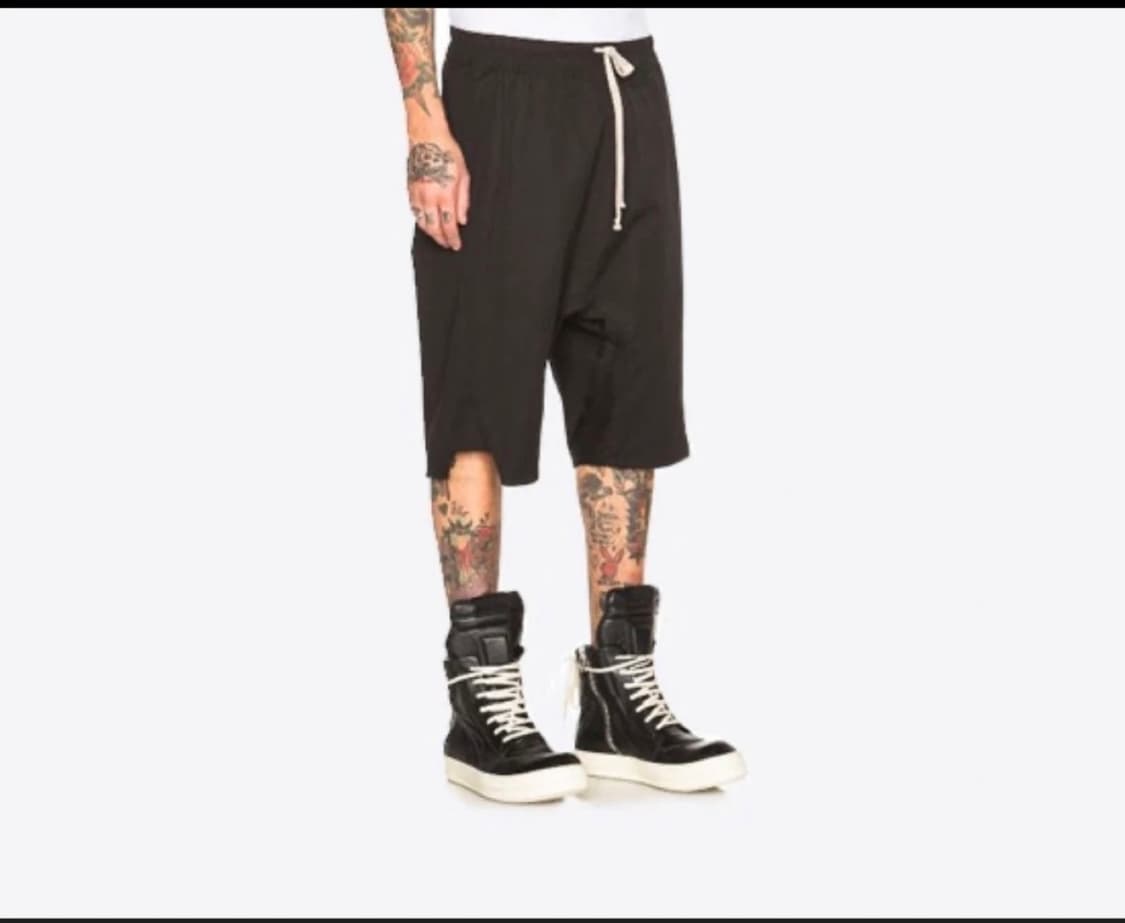 33~35 / 릭오웬스 사루엘 하프팬츠 상품이미지2