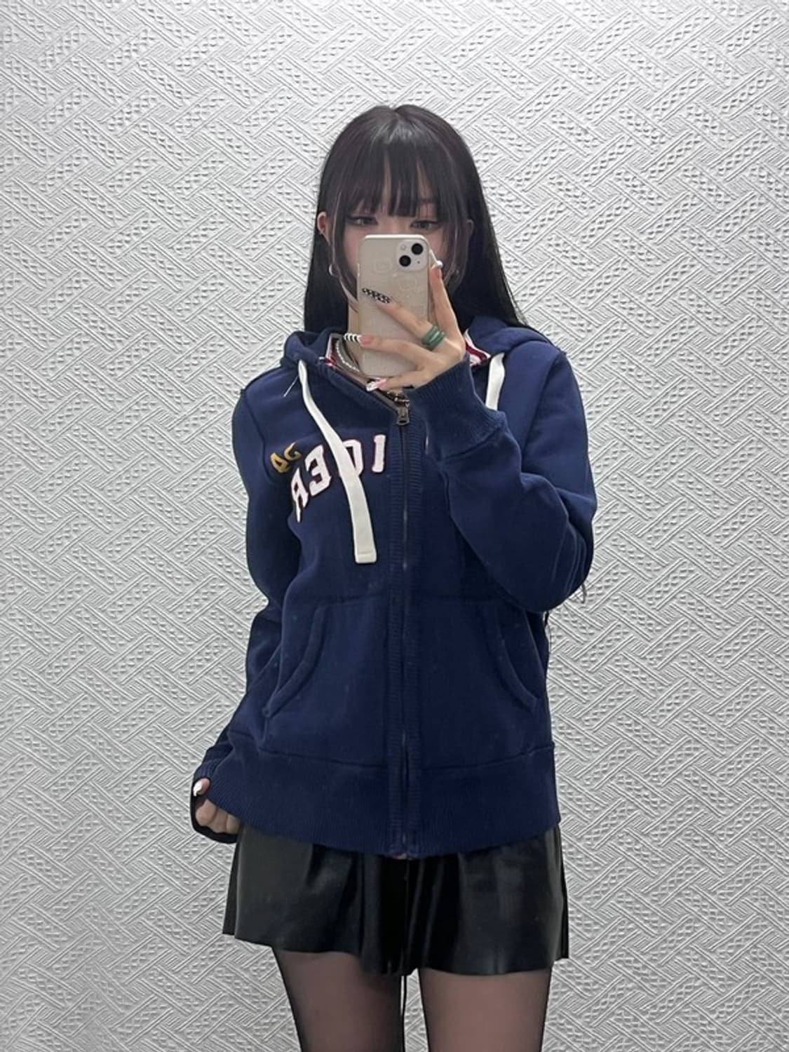 타미힐피거 레트로 Y2K 00's 약기모 후드집업 M C10354 상품이미지1